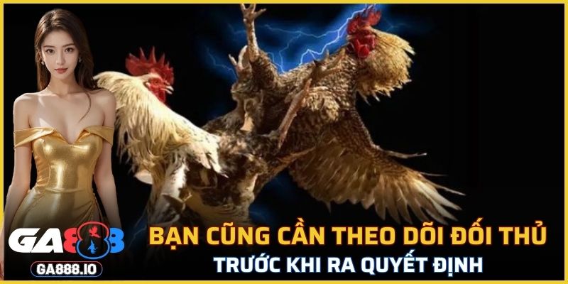 Bạn cũng cần theo dõi đối thủ trước khi ra quyết định